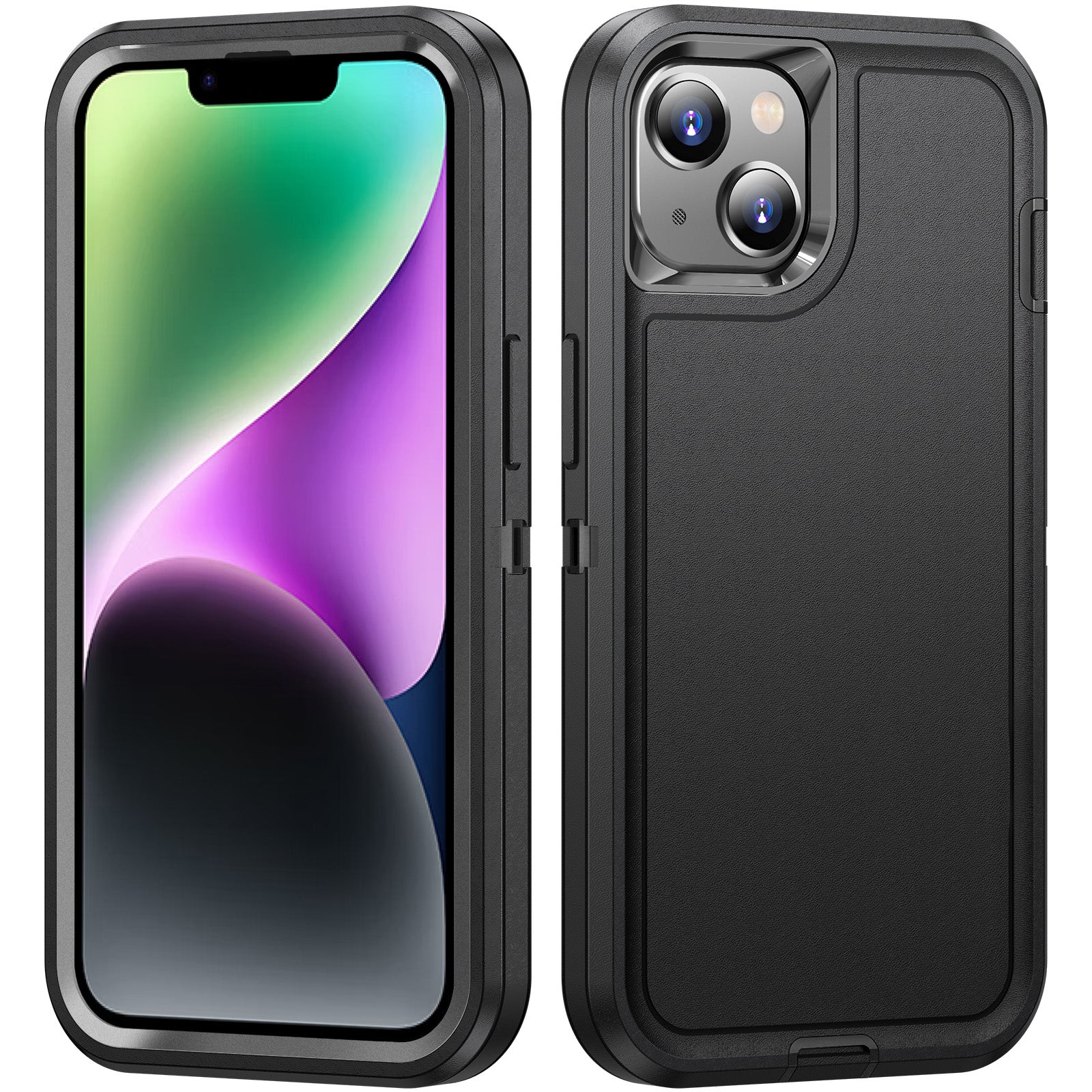 Til iPhone 14 Plus TPU+PC beskyttende etui Panser stødsikkert telefoncover Til iPhone 14 Plus TPU+PC beskyttende etui Panser stødsikkert telefoncover